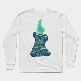 Blue candle Long Sleeve T-Shirt